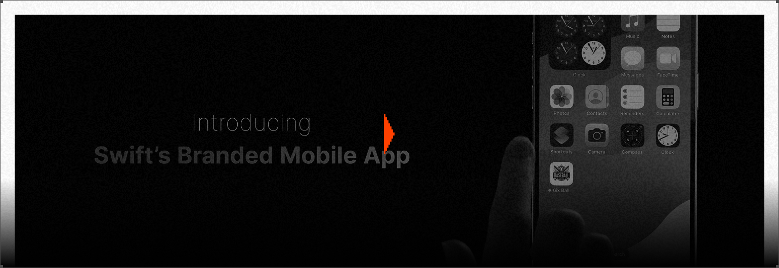 Swift white-label sports facility app